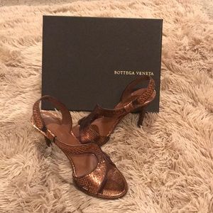 Bottega Veneta Women’s Snakeskin Stilettos - 8